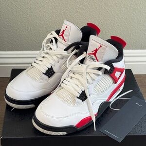 Nike Air Jordan 4 Retro 'Red Cement' Size 12